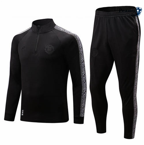 Tuta Calcio Bambino Manchester United Noir 2022-2023 I1221