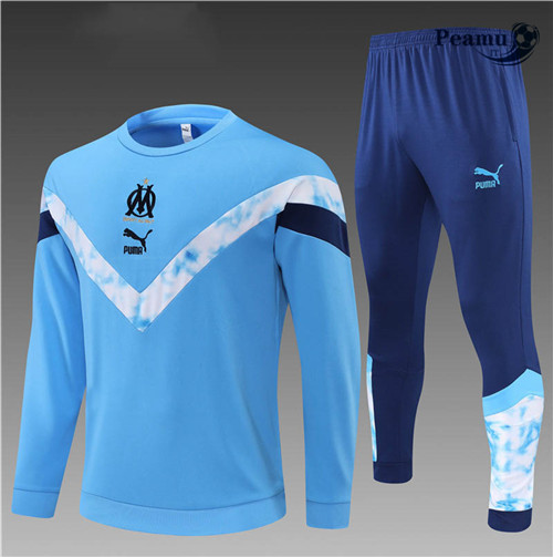 Tuta Calcio Bambino Marsiglia Bleu 2022-2023 I1223