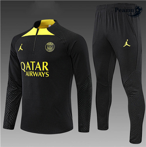 Tuta Calcio Bambino Paris PSG Noir 2022-2023 I1233