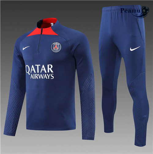 Tuta Calcio Bambino Paris PSG Bleu Marine 2022-2023 I1234