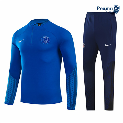 Tuta Calcio Bambino Paris PSG Bleu 2022-2023 I1236