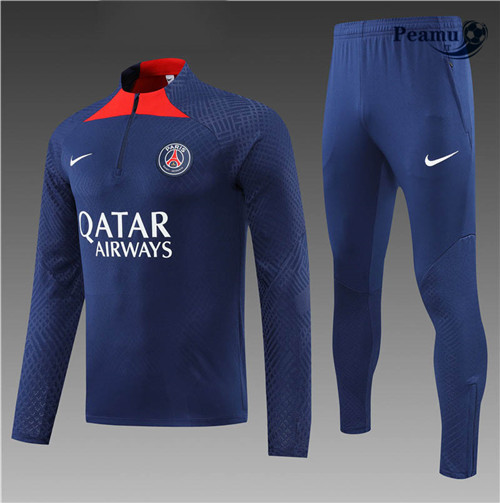 Tuta Calcio Bambino Player Paris PSG Bleu Marine 2022-2023 I1239
