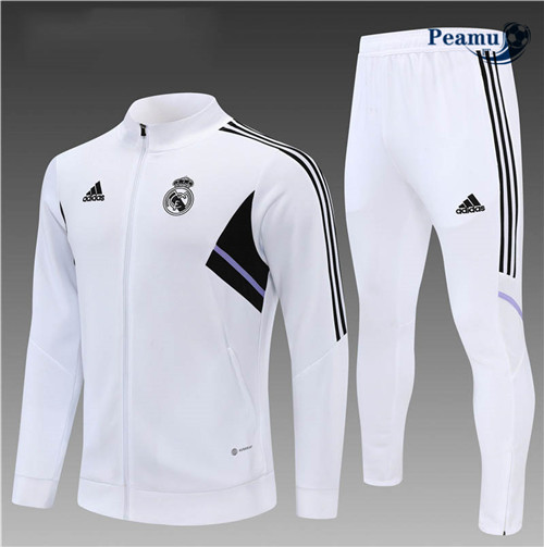 Tuta Calcio - Giacca Bambino Real Madrid Blanc 2022-2023 I1242