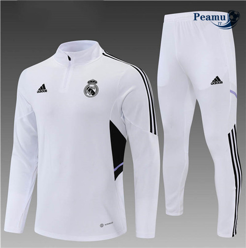 Tuta Calcio Bambino Real Madrid Blanc 2022-2023 I1243