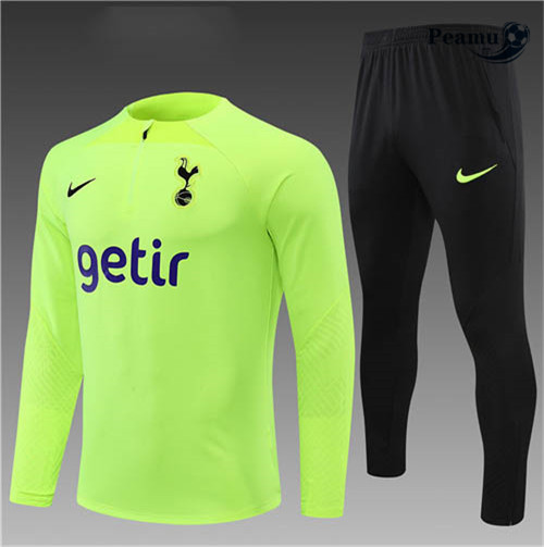 Tuta Calcio Bambino Tottenham Hotspur Vert/Noir 2022-2023 I1247