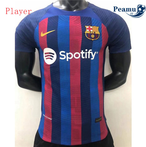 Maglia Calcio Player Barcellona Prima 2022-2023