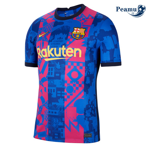 Maglia Calcio Barcellona Terza 2021-2022