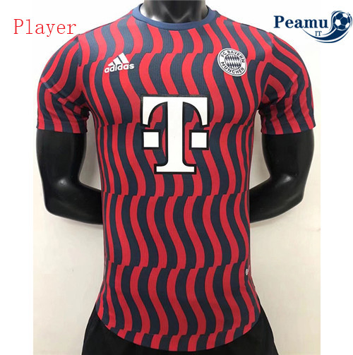 Maglia Calcio Player Bayern Monaco Rosso 2022-2023