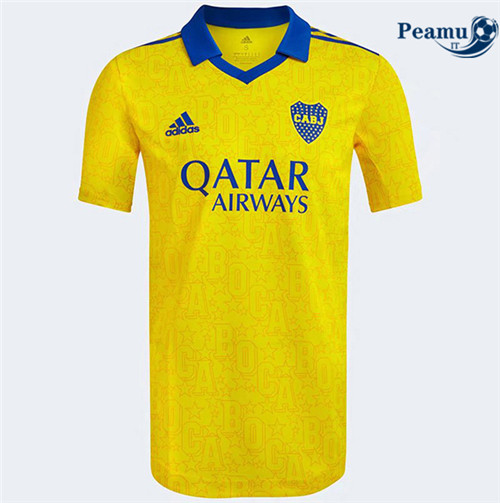 Maglia Calcio Boca juniors Giallo 2022-2023