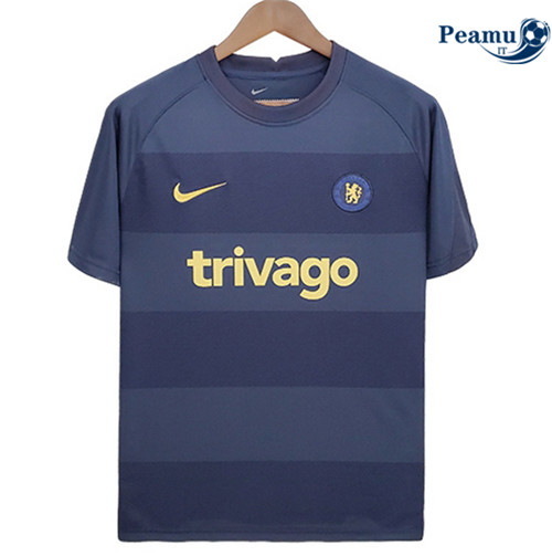 Maglia Calcio Training T-Shirts FC Chelsea Nero 2022-2023