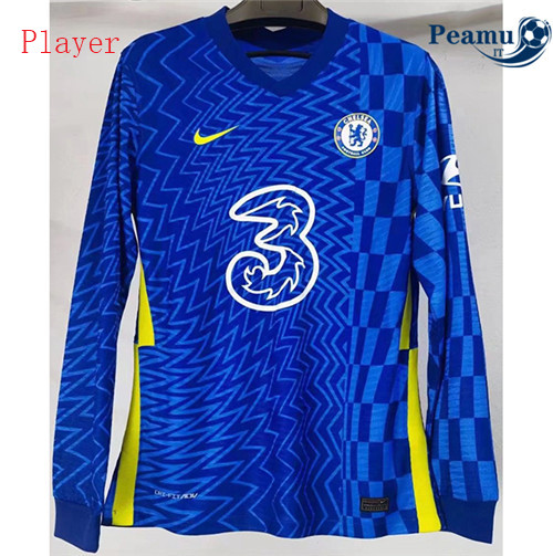 Maglia Calcio Player Chelsea Prima Manche Longue 2021-2022