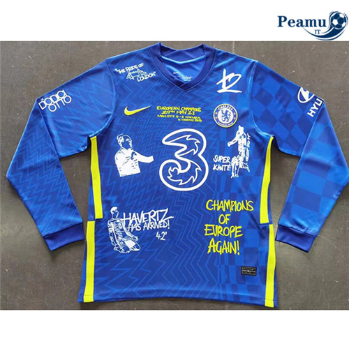Maglia Calcio Chelsea Special Edition Manche Longue 2021-2022
