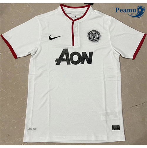 Classico Maglie Manchester United Blanc 2013-14