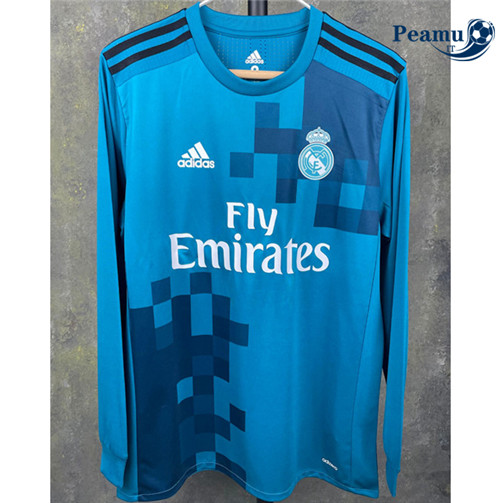 Classico Maglie Real Madrid Terza Manche Longue 2017-18