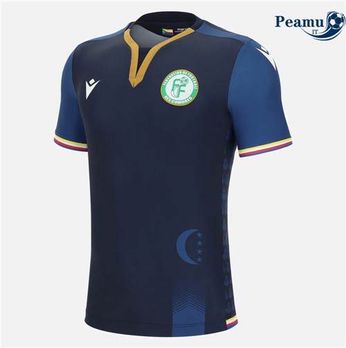 Maglia Calcio Comore Terza Blu 2021-2022