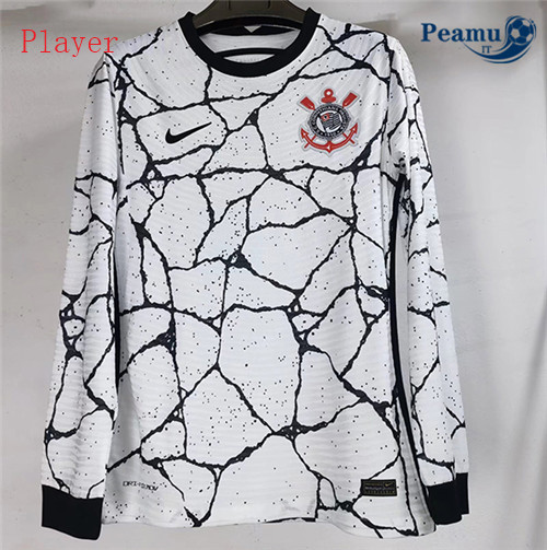 Maglia Calcio Player Corinthians Prima Manche Longue 2021-2022