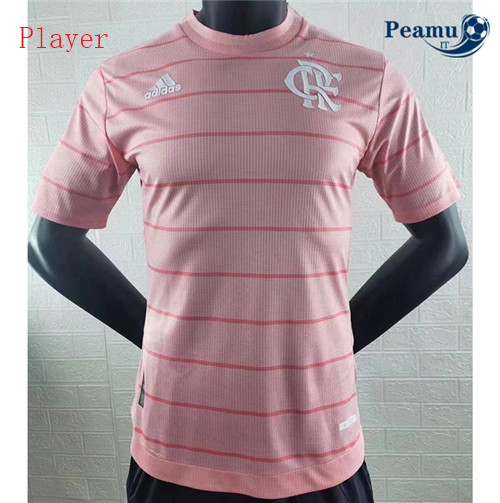 Maglia Calcio Player Flamengo Gardien de but Rose 2021-2022