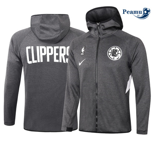 Peamu Maglia Calcio Tuta Calcio - Felpa con cappuccio LA Clippers - Black