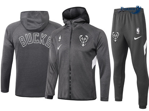 Peamu Maglia Calcio Tuta Calcio Milwaukee Bucks - Black