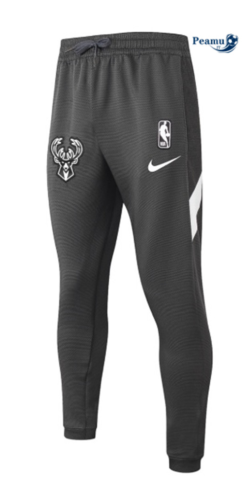 Peamu Maglia Calcio Pantaloncini Thermaflex Milwaukee Bucks - Black