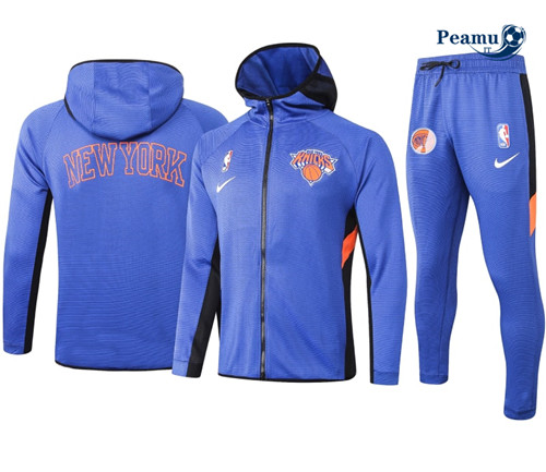 Peamu Maglia Calcio Tuta Calcio New York Knicks - Blue