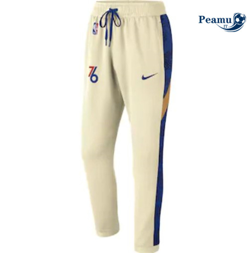 Peamu Maglia Calcio Pantaloncini Thermaflex Philadelphia 76ers - Cream