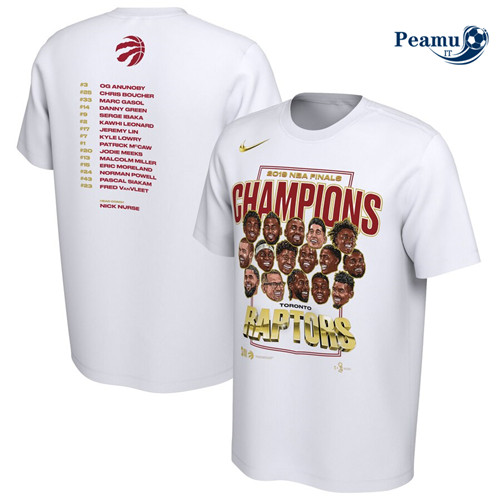 Peamu Maglia Calcio Toronto Raptors - 2019 NBA Champions