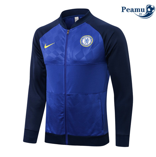 Giacca Calcio Chelsea Bleu Marine Col bas 2022-2023