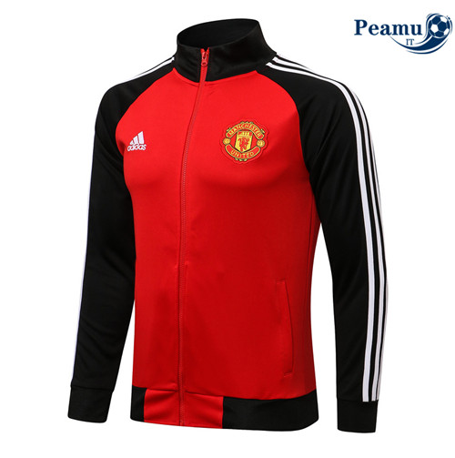 Giacca Calcio Manchester United Rouge/Noir 2022-2023