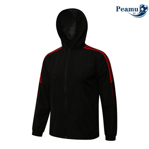 Giacca A Vento Calcio PSG Noir/Rouge 2022-2023