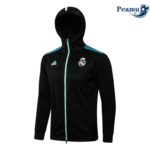 Giacca A Vento Calcio Real Madrid Noir/Bleu 2022-2023