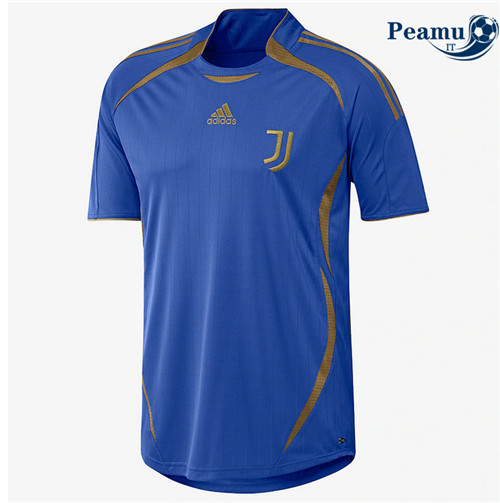 Maglia Calcio Juventus Teamgiest Bleu 2021-2022