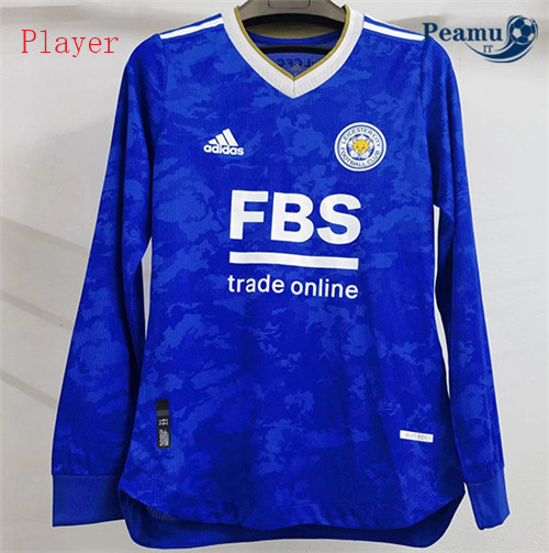 Maglia Calcio Player Leicester city Prima Manche Longue 2021-2022