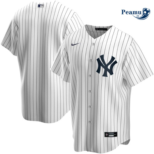 Peamu Maglia Calcio New York Yankees - White Classic