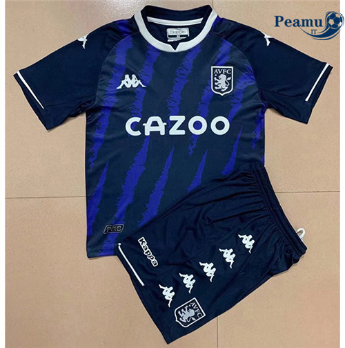 Maglia Calcio Aston Villa Bambino Terza 2021-2022