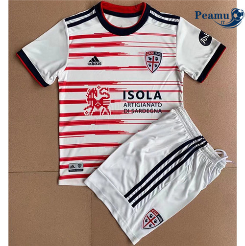 Maglia Calcio Cagliari Bambino Seconda 2021-2022