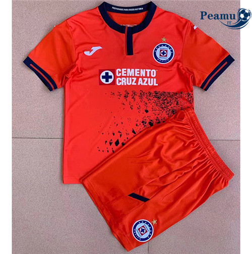 Maglia Calcio Cruz Azul Bambino Terza 2021-2022