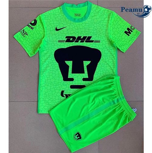 Maglia Calcio Launch Pumas Bambino goalie Vert 2021-2022