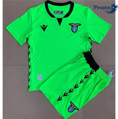 Maglia Calcio Lazio Bambino Gardien de but Vert 2021-2022