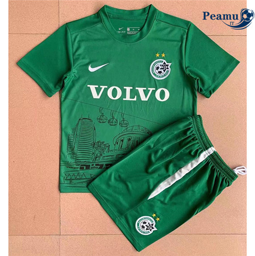 Maglia Calcio Maccabi City Bambino 2022-2023