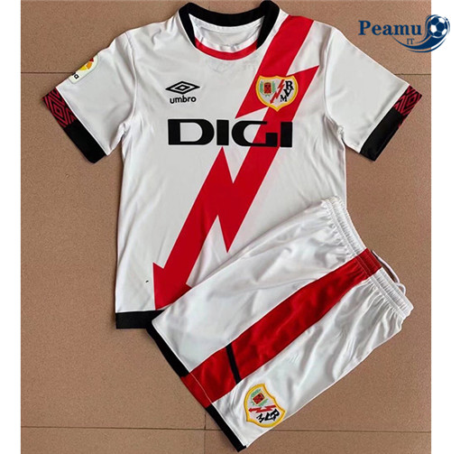 Maglia Calcio Rayo Vallecano Bambino Prima 2021-2022