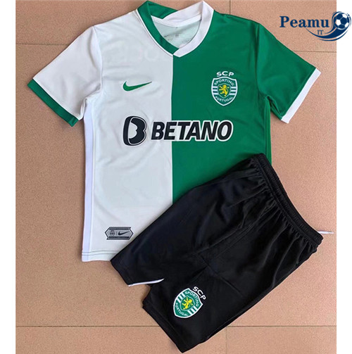 Maglia Calcio Sporting Lisbon Bambino 2021-2022