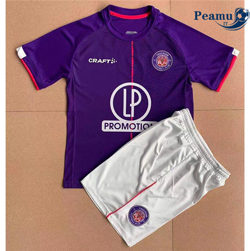 Maglia Calcio Toulouse Bambino Prima 2021-2022