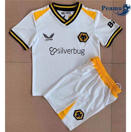 Maglia Calcio Wolverhampton Bambino Terza 2021-2022