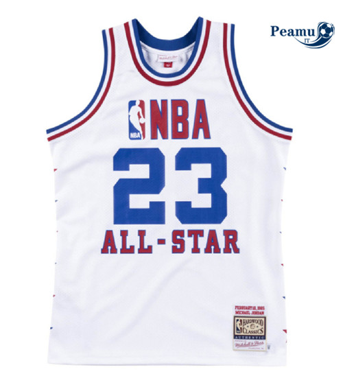 Peamu Maglia Calcio Michael Jordan, All-Star Mitchell & Ness - 1985