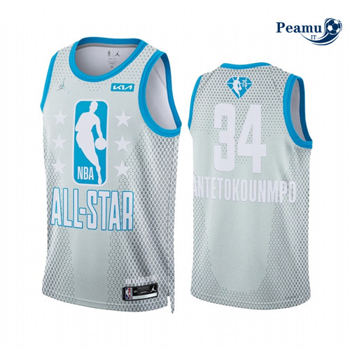 Peamu Maglia Calcio Giannis Antetokounmpo - 2022 All-Star Gray
