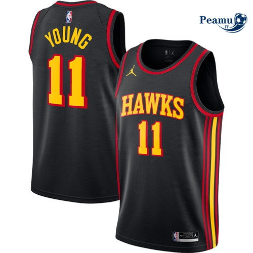 Peamu Maglia Calcio Trae Young, Atlanta Hawks 2020/21 - Statement