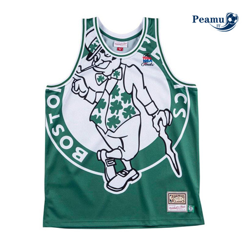 Peamu Maglia Calcio Boston Celtics - Mitchell & Ness 'Big Face'