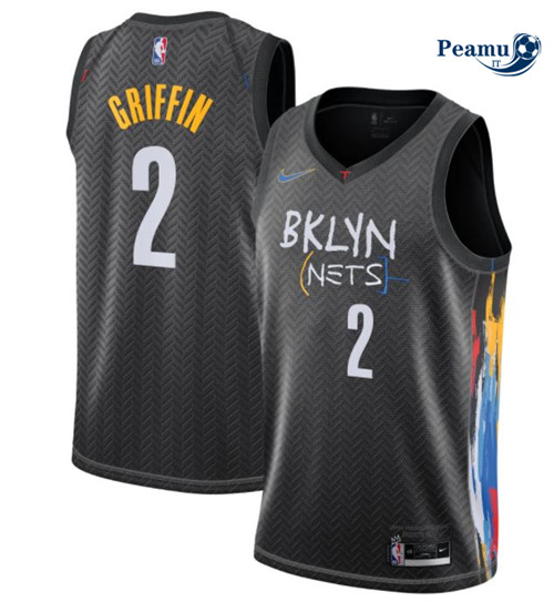 Peamu Maglia Calcio Blake Griffin, Brooklyn Nets 2020/21 - City Edition