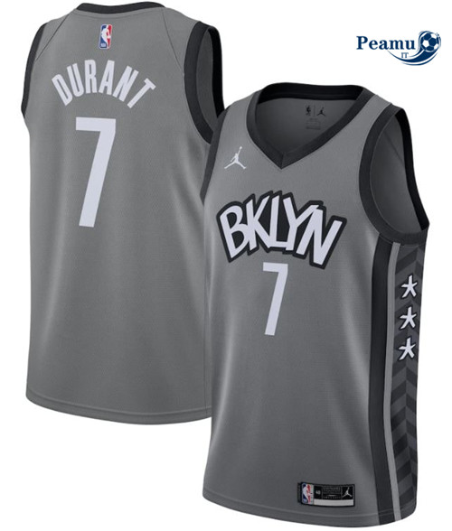 Peamu Maglia Calcio Kevin Durant, Brooklyn Nets 2020/21 - Statement